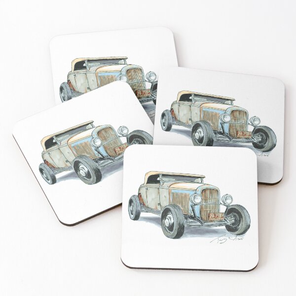 Item preview, 32 Ford Roadster Hot Rod designed and sold by WheelsinArt.