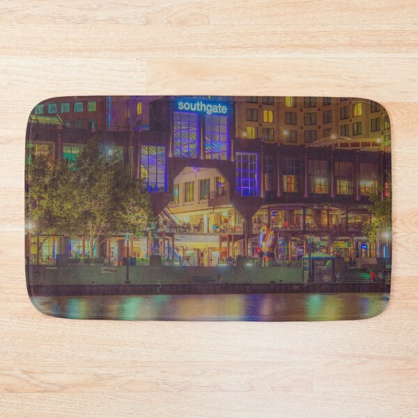 Item preview, Southgate on the Yarra at Night Time - Melbourne designed and sold by Steven Jodoin.
