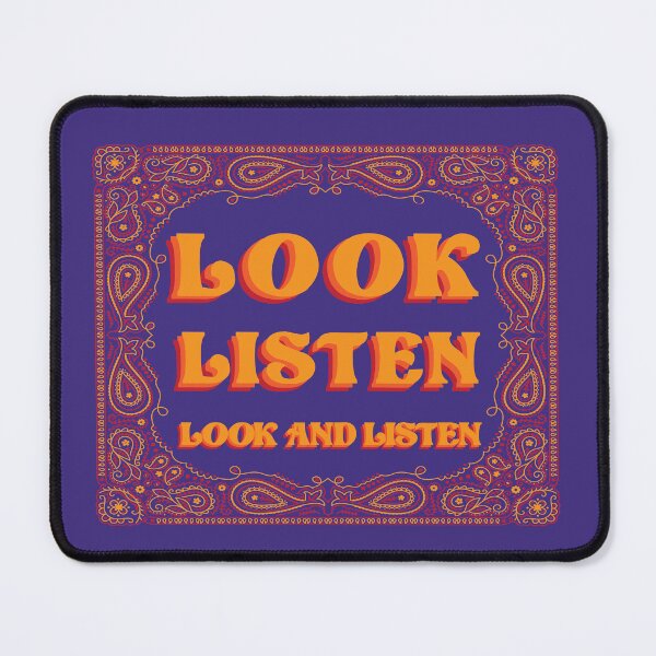 Item preview, Look and Listen designed and sold by Meme Economy.