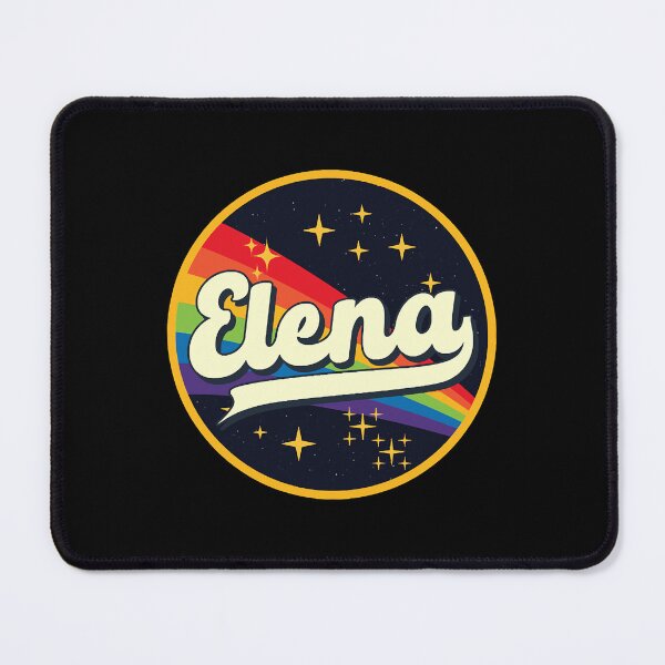 Item preview, Elena Rainbow In Space Vintage Style designed and sold by RoyParks37914.