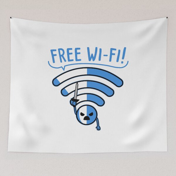 Item preview, Free Wi-Fi! designed and sold by Raffiti.
