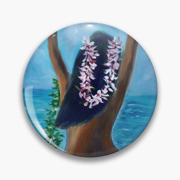 Item preview, Hula on the Beach Flower Leis designed and sold by jennyleeandjim.