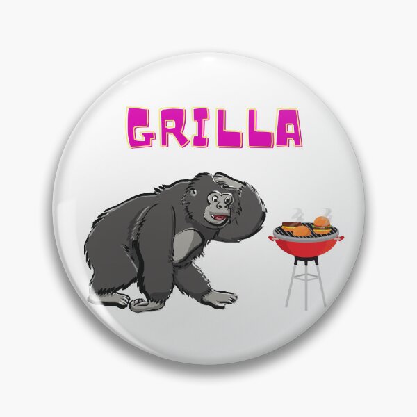 Item preview, Gorilla the grilla designed and sold by Rickido.
