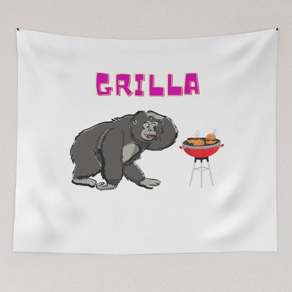 Item preview, Gorilla the grilla designed and sold by Rickido.