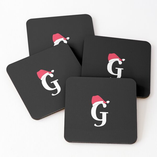 Item preview, Letter G Red Christmas Santa Hat designed and sold by moderncrazeshop.