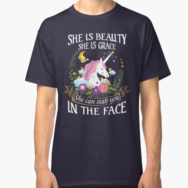 Funny Unicorn Shirt Classic T-Shirt