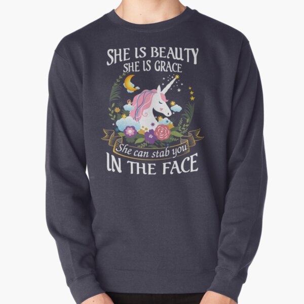 Funny Unicorn Shirt Pullover Sweatshirt