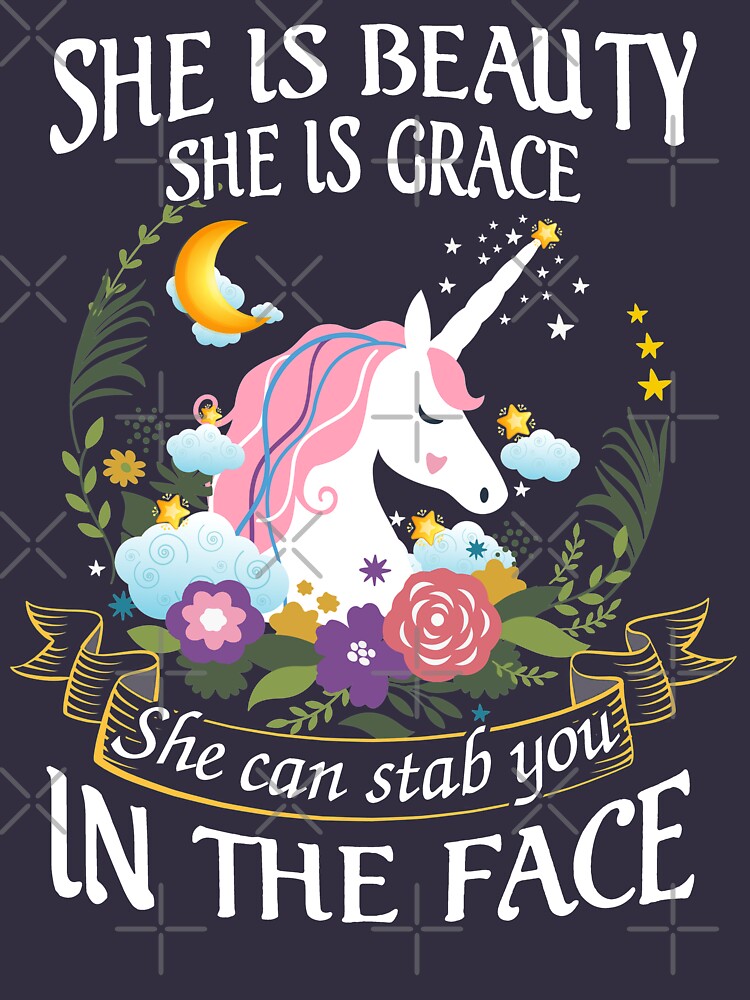 Funny Unicorn Shirt by lockent