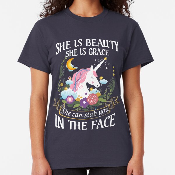 Funny Unicorn Shirt Classic T-Shirt