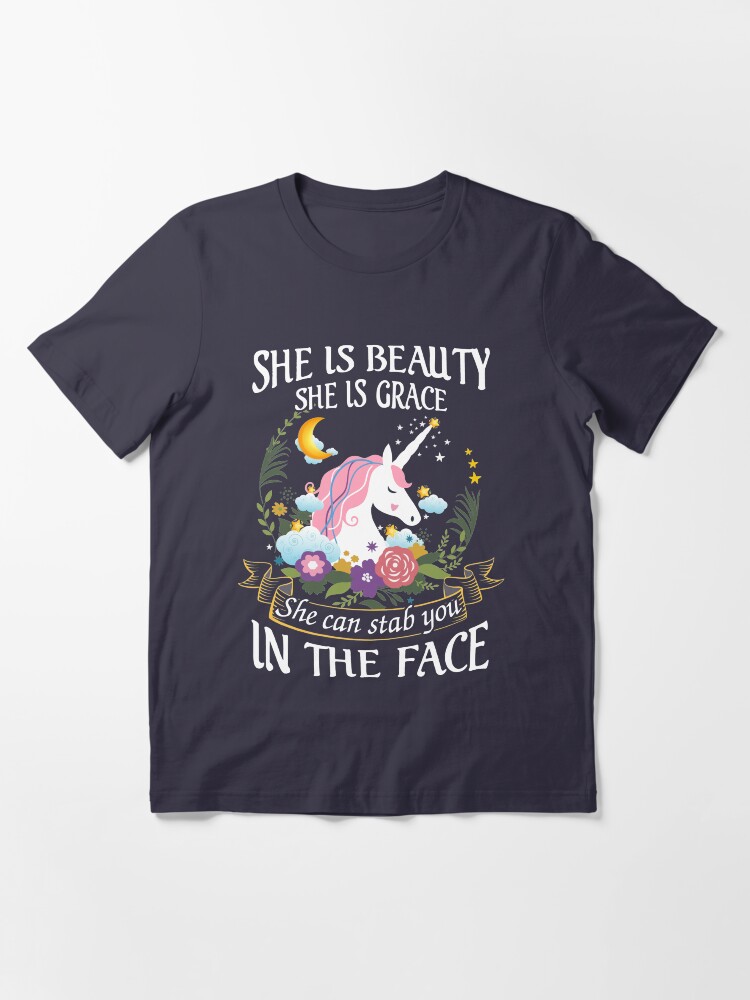 Alternate view of Funny Unicorn Shirt Essential T-Shirt