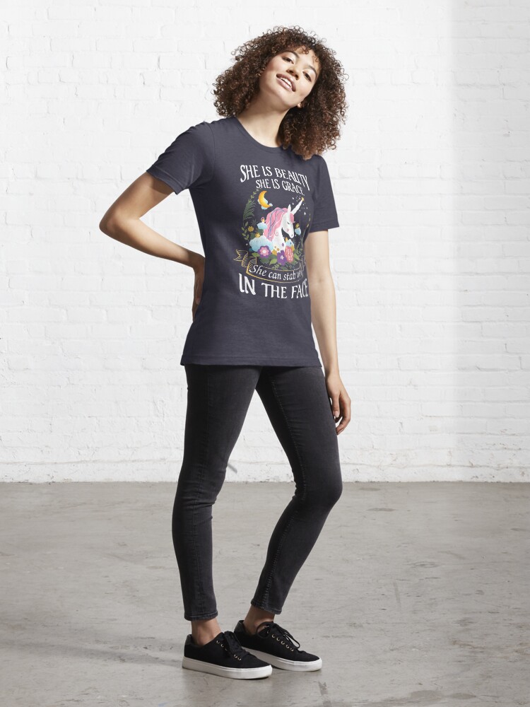 Alternate view of Funny Unicorn Shirt Essential T-Shirt