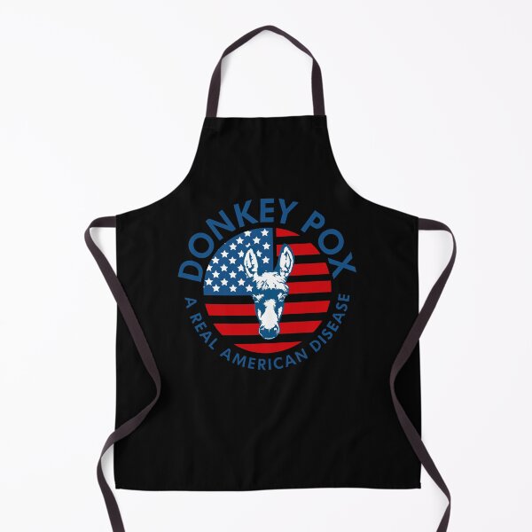 Item preview, Donkey Pox A Real American Disease US Flag designed and sold by nvuot24.