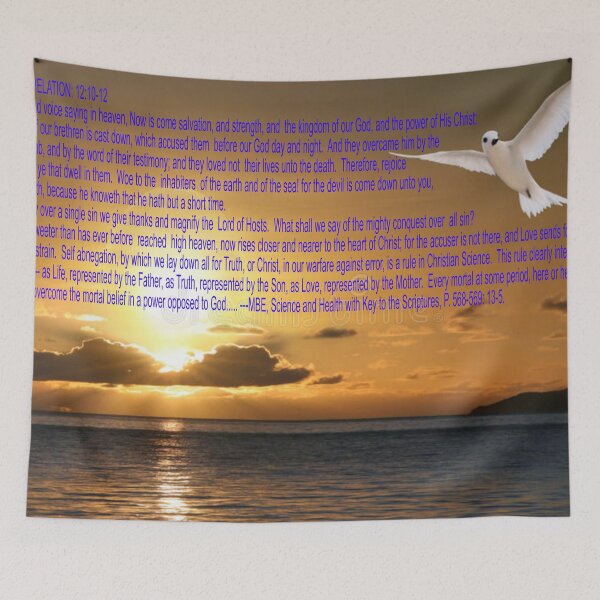 Item preview, Revelation 12: 10, 12 MBE Art designed and sold by Alicefish.