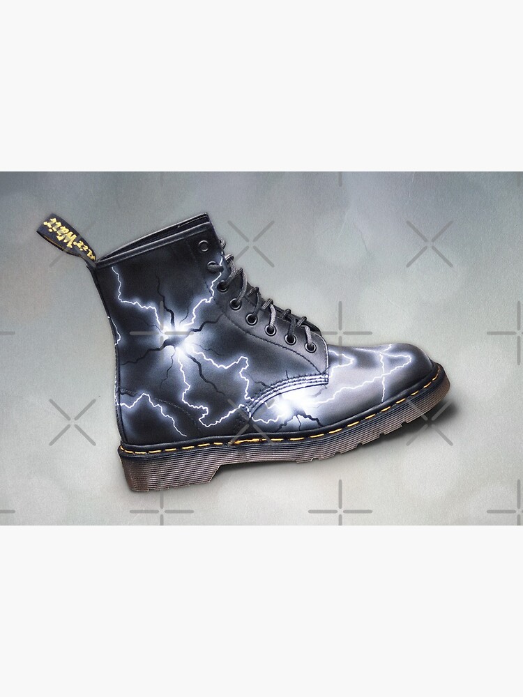 silver dm boots
