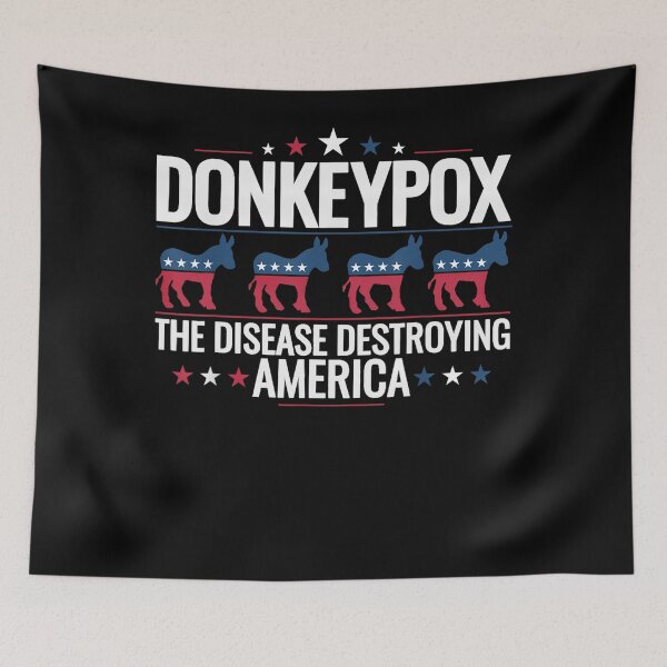 Item preview, Donkey pox the disease destroying america funny Donkeypox designed and sold by nvuot24.