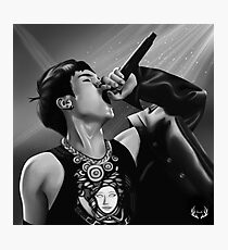 Yoongi On Stage Photographic Print