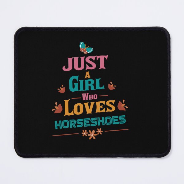 Item preview, JUST A WHO LOVES HORSESHOES designed and sold by sobriowslen.