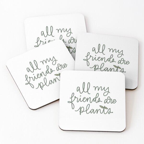 Item preview, All My Friends Are Plants designed and sold by Kourtney Noble.