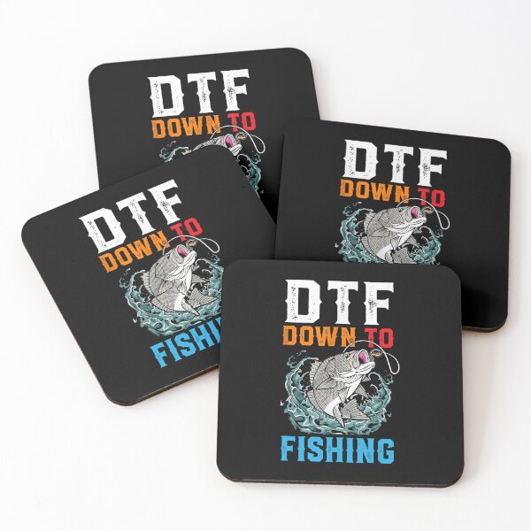 Item preview, DTF Down To Fishing Adult Humor Funny Fisherman Fishing Rod designed and sold by nvuot24.