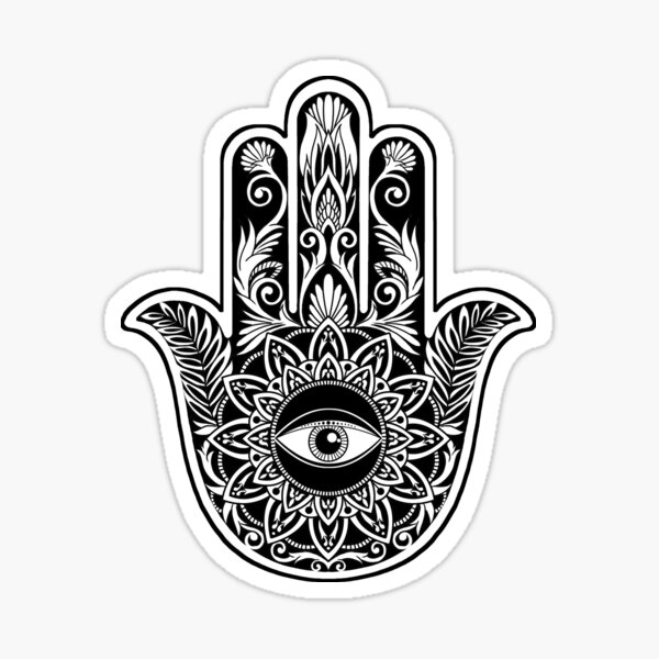 Hamsa Hand Sticker