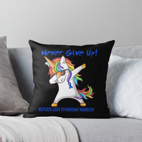 Item preview, Restless Legs Syndrome Warrior - Never Give Up! - Support Restless Legs Syndrome Warrior Gifts designed and sold by whlrcheryl.