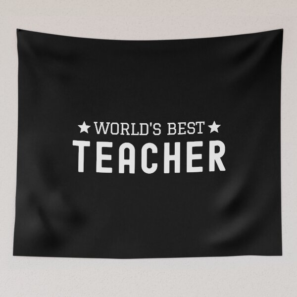 Item preview, World's Best Teacher - Favorite Teacher Gift, Teacher Humor, Professor Humor, Funny Professor, Funny Teacher, Funny Educator, Educator Humor designed and sold by jadedscientist.