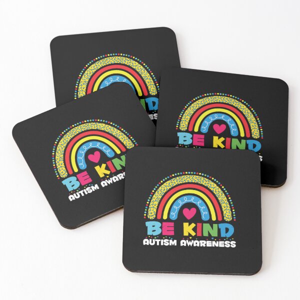 Item preview, AUTISM AWARENESS DAY BE KIND LEOPARD PRINT RAINBOW COLORFUL designed and sold by sobriowslen.