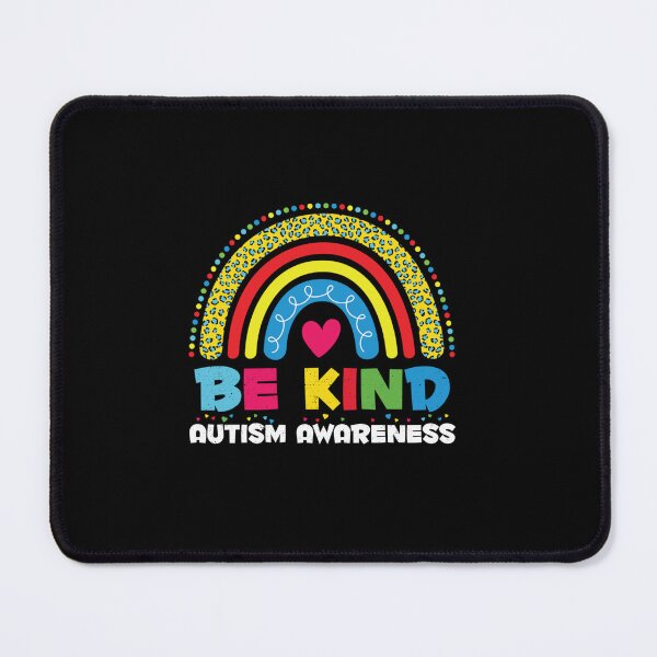 Item preview, AUTISM AWARENESS DAY BE KIND LEOPARD PRINT RAINBOW COLORFUL designed and sold by sobriowslen.