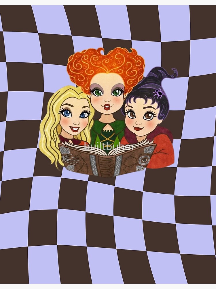 "Spell Book Hocus Pocus Sanderson Sisters Aesthetic " Poster for Sale