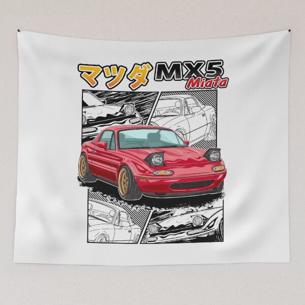 Item preview, JDM Retro Sportcar MX5 Miata designed and sold by JDM Guyvit.