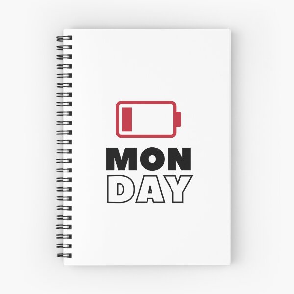 Artikelvorschau, Illustration für schwache Batterie am Montag entworfen und verkauft von jingenuity.