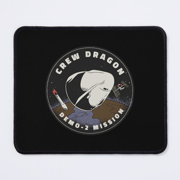 Artikelvorschau, SpaceX Crew Dragon-Patch entworfen und verkauft von MichelleC90932.