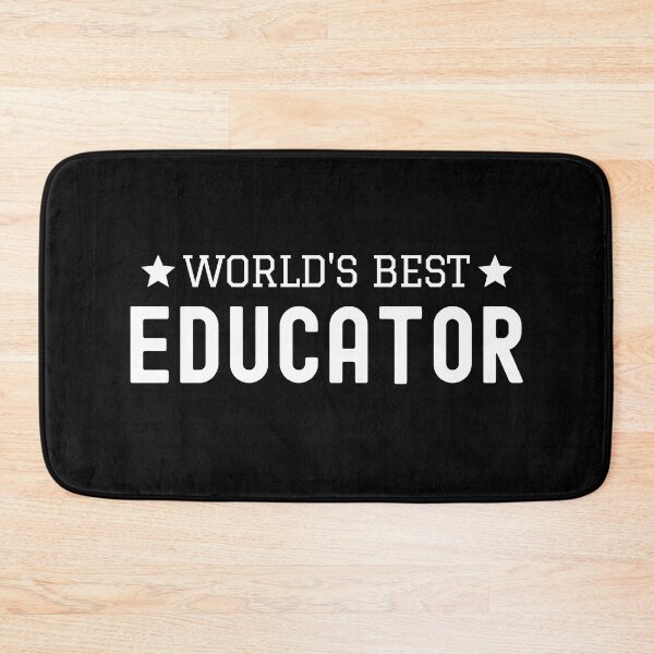 Item preview, World's Best Educator - Favorite Educator Gift, Teacher Humor, Favorite Teacher, Professor Humor, Funny Professor, Funny Teacher, Funny Educator, Educator Humor designed and sold by jadedscientist.