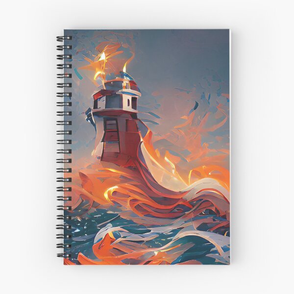 Item preview, Lighthouse in the sunset designed and sold by kathypegel.