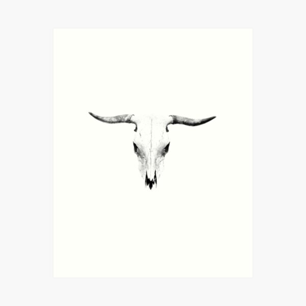 Item preview, BULL SKULL designed and sold by NORDIKART.