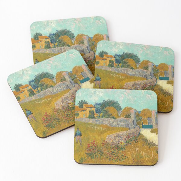 Item preview, Farmhouse in Provence - Vincent van Gogh designed and sold by SimpleJoyStyle.