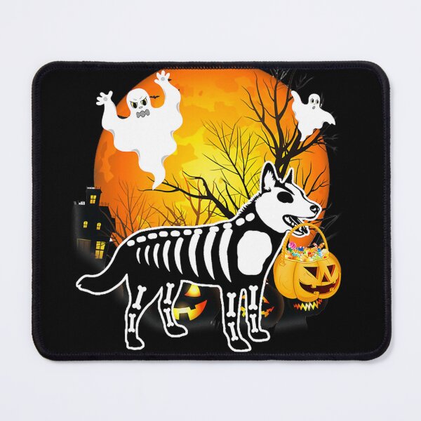 Item preview, Blue Heeler Skeleton Halloween Happy Pumpkin designed and sold by Garland MKnottJr.