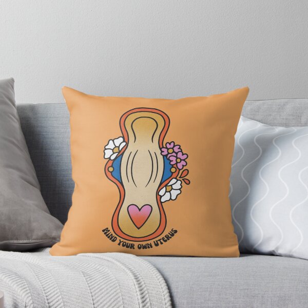 Item preview, "Mind Your Own Uterus" Maxi Pad Menstrual Napkin designed and sold by builtbyher.