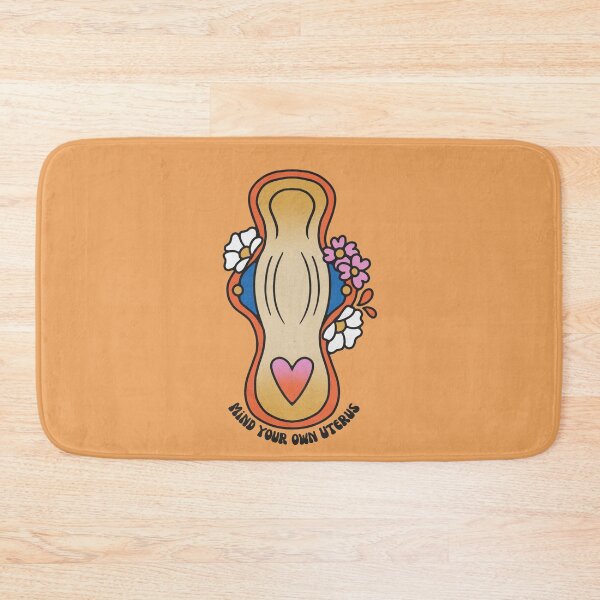 Item preview, "Mind Your Own Uterus" Maxi Pad Menstrual Napkin designed and sold by builtbyher.