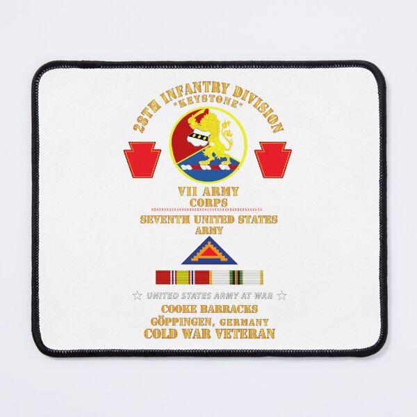 Item preview, Army - 28th Inf Div, VII Corps, 7th Army - Goppingen, Germany w COLD SVC X 300 designed and sold by Military Insignia Products.