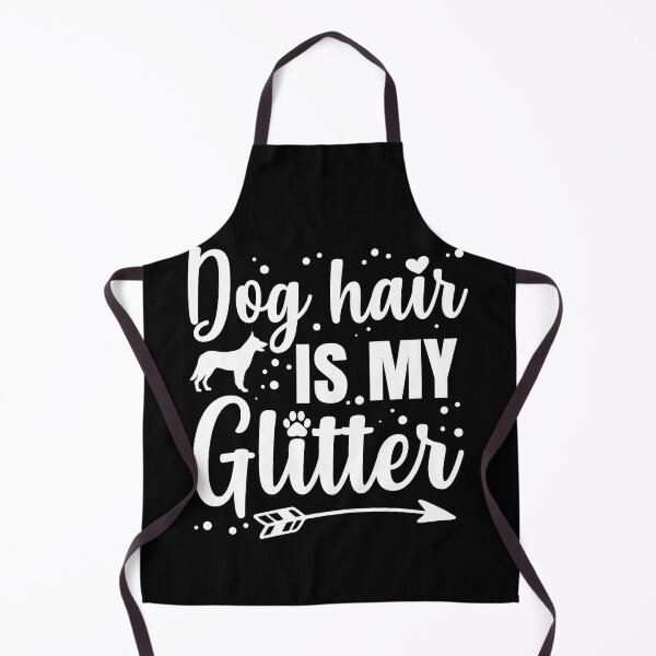 Item preview, Dog hair is my glitter. Cute french german shepherd in white color designed and sold by pureblacks.