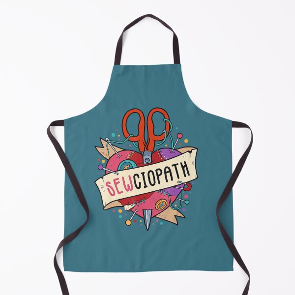 Item preview, Pun Quilting Sewing Sewciopath Crafting Quilter designed and sold by ChipHaha.