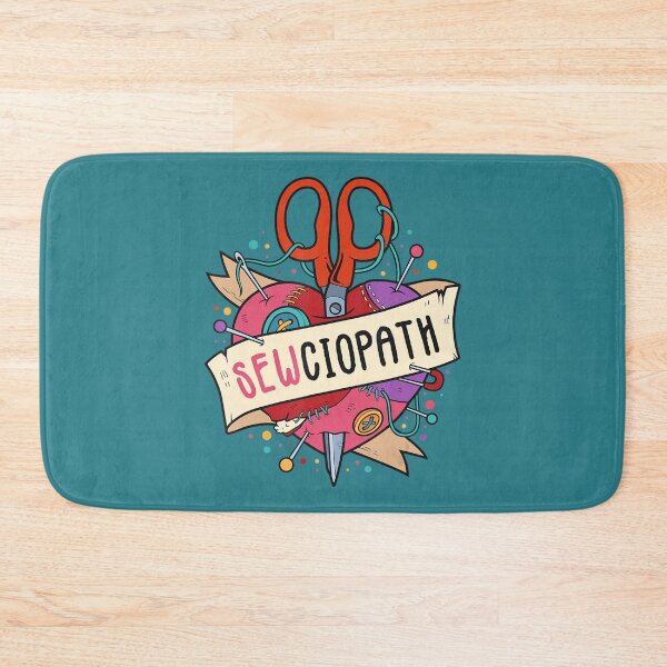 Item preview, Pun Quilting Sewing Sewciopath Crafting Quilter designed and sold by ChipHaha.