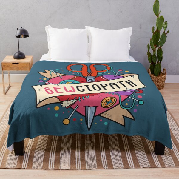 Item preview, Pun Quilting Sewing Sewciopath Crafting Quilter designed and sold by ChipHaha.
