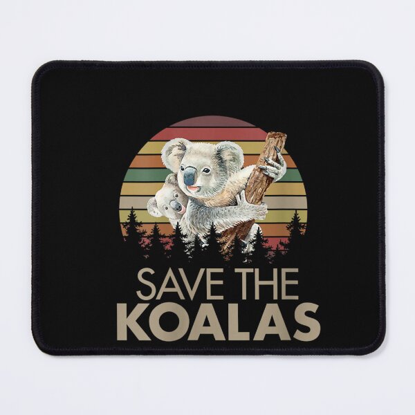 Item preview, Womens Save The Koalas Lovers Gift Australia Strong Retro Ecologist V-Neck T-Shirt designed and sold by BuckelLiese.