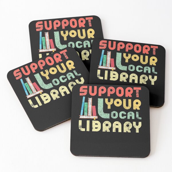 Aperçu de l'œuvre Soutenez votre livre de bibliothèque locale créée et vendue par Elena Penny.
