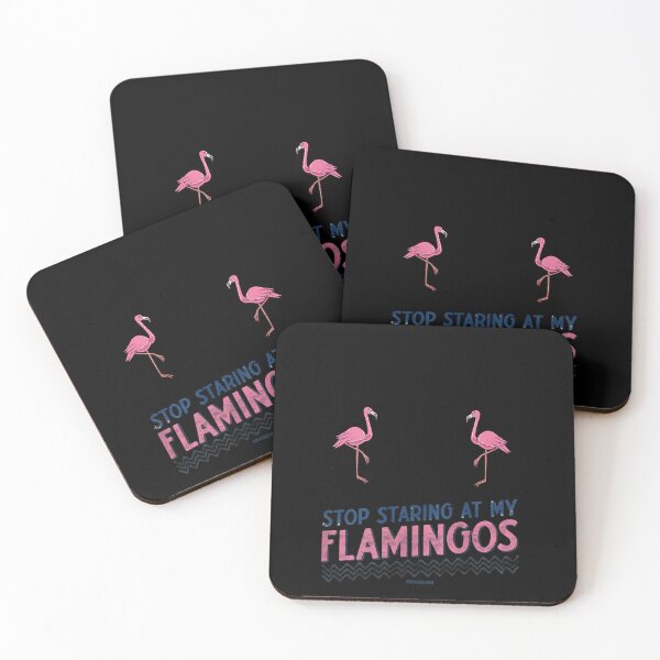 Item preview, Womens Flamingo Gifts for Women - Stop Staring at my Flamingos Tank Top designed and sold by BreitkreutzRolf.