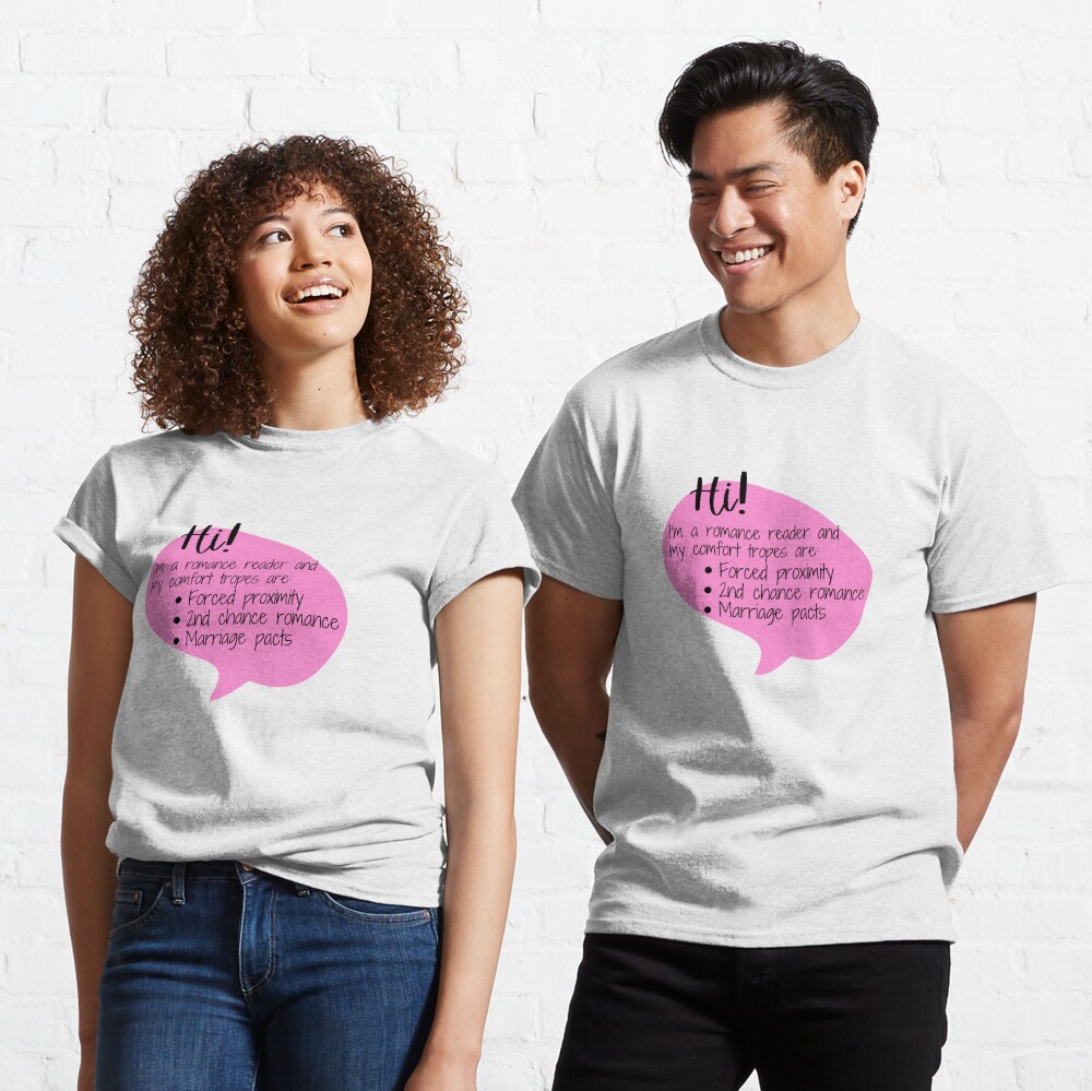 Romance Reader Tropes 2 Classic T-Shirt