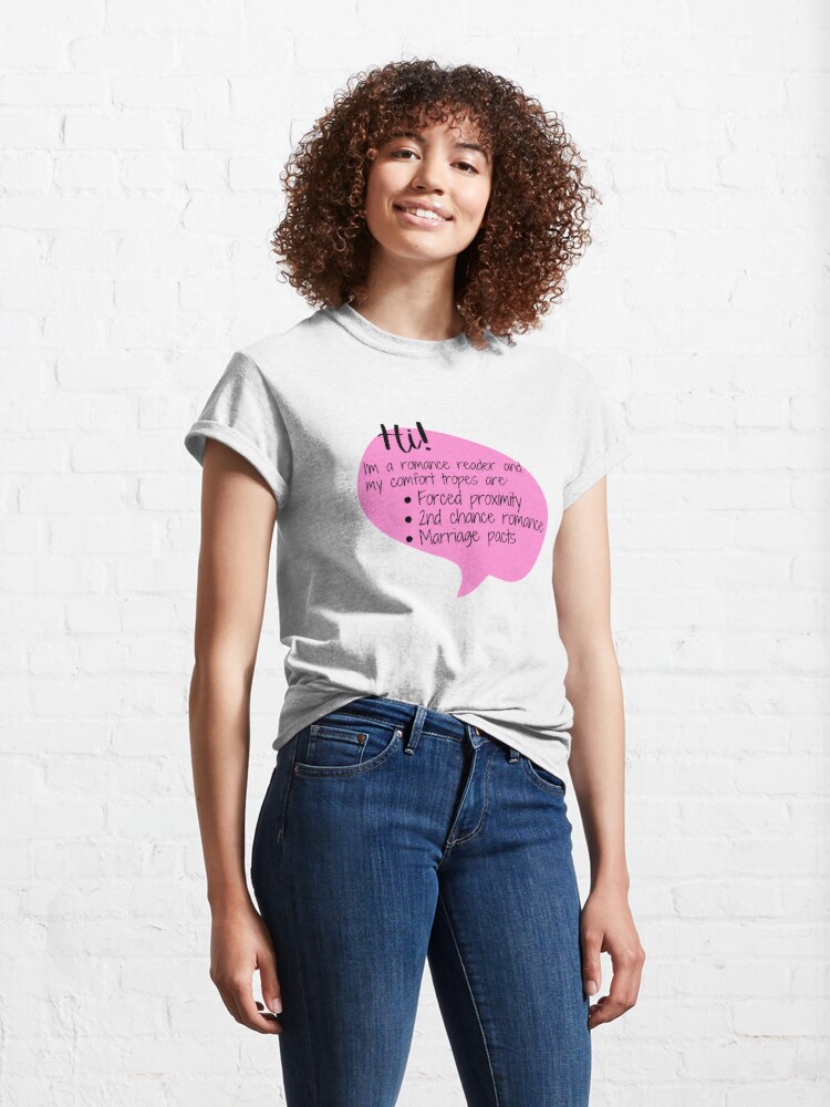 Alternate view of Romance Reader Tropes 2 Classic T-Shirt