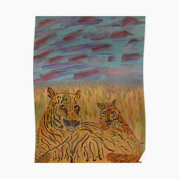 MOMMY AND CUB Poster
